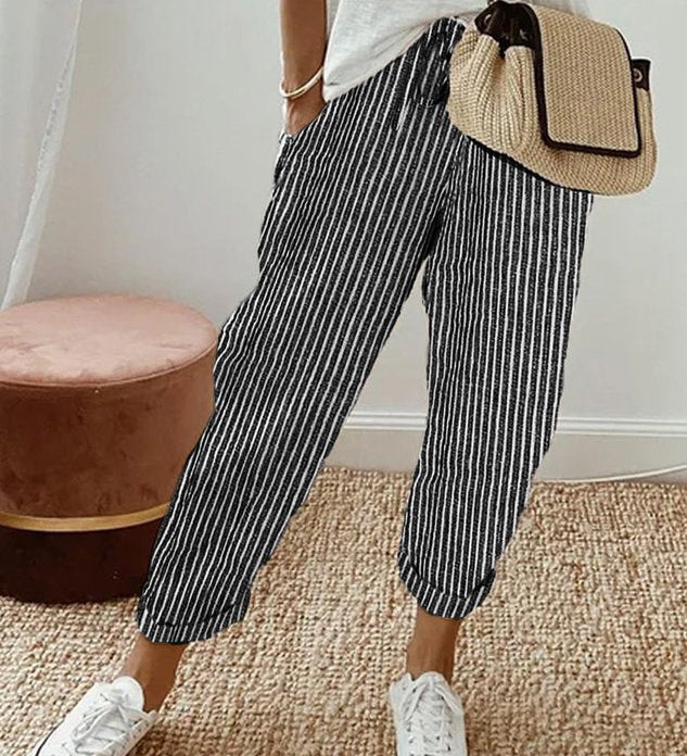 Céleste | Pantalon Fluide Confort Élégant