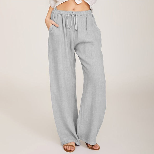 Enara - Pantalons à Cordon Confortables