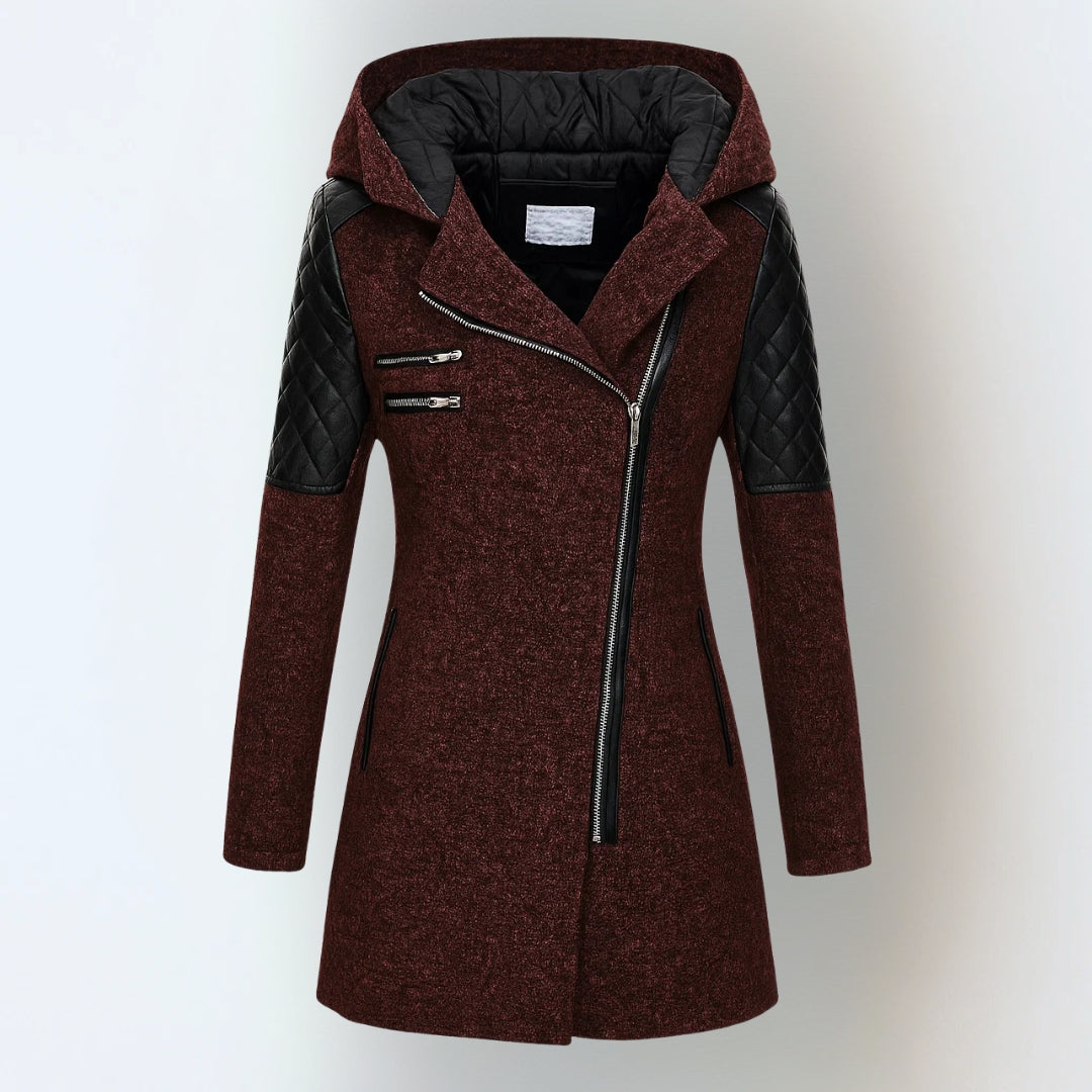 Valeria | Manteau d'Hiver Chic et Chaleureux