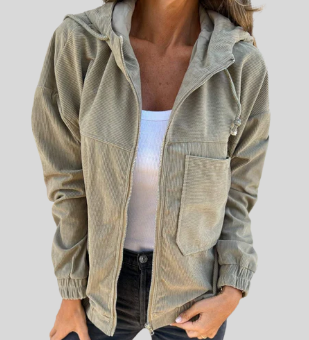 Mabel | Gilet Doux Zippé