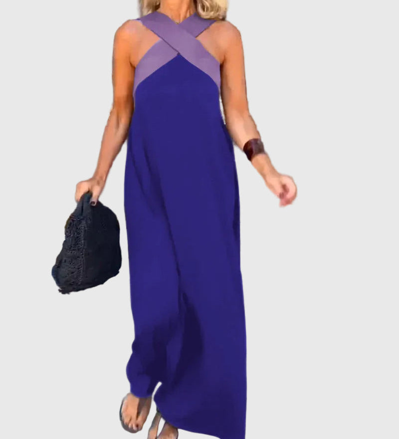 Elena | Robe Maxi Fluide Raffinée