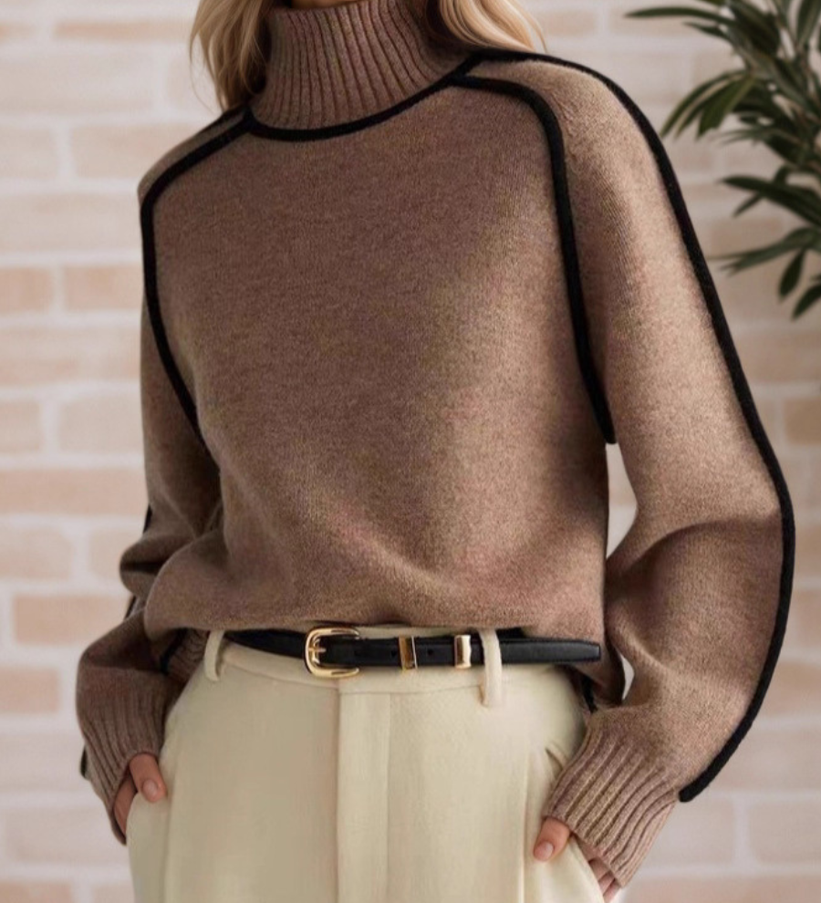 Donna | Pull Chic Col Haut