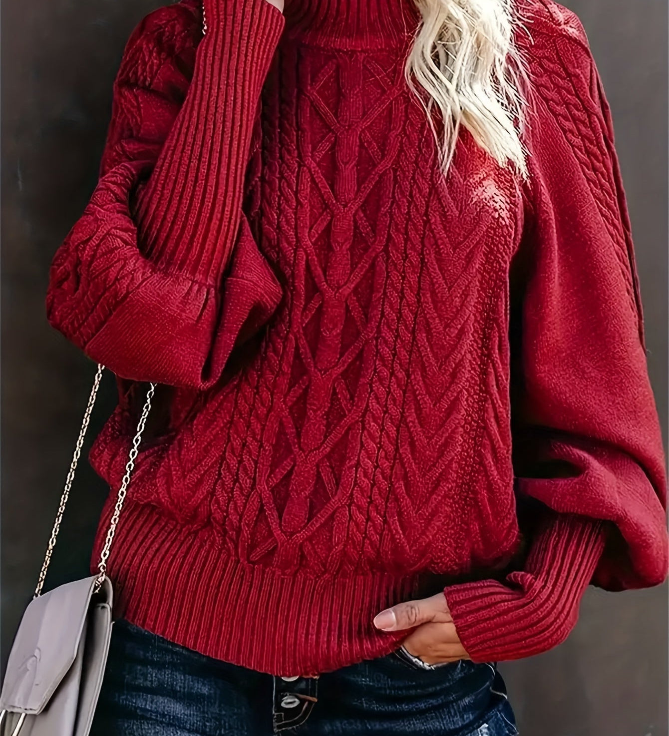 Lory | Pull Ample Décontracté Manches Longues