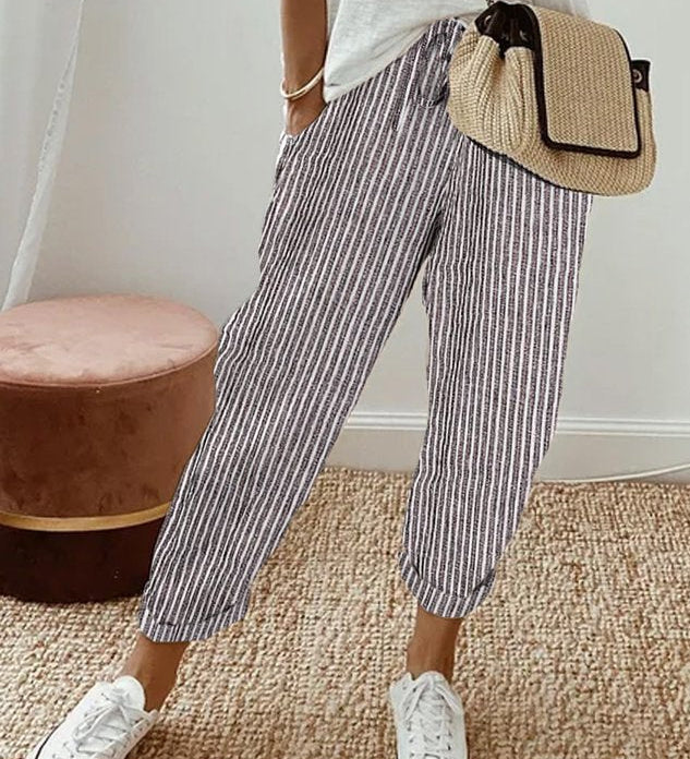 Céleste | Pantalon Fluide Confort Élégant