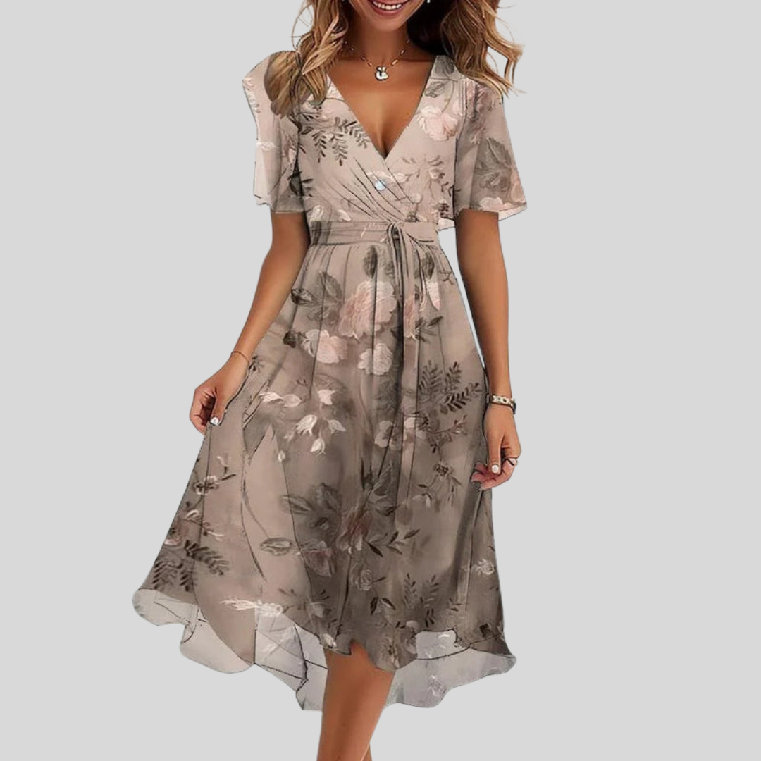 Élodie – Robe d'Été Élégante