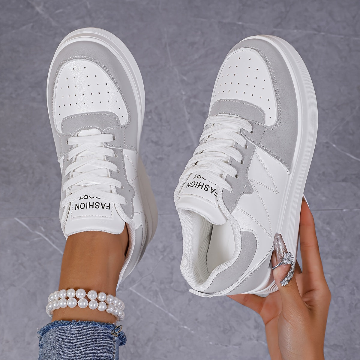 Chloé | Baskets Plateforme Raffinées