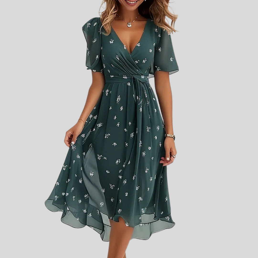 Adeline – Robe d'Été Élégante