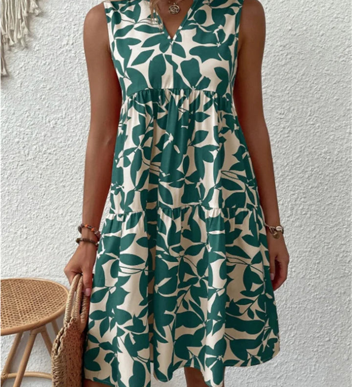 TASHA | ROBE MIDI FLUIDE FLORALE