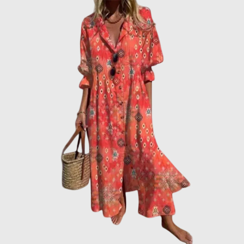 Zariah | Robe Maxi Bohème Raffinée