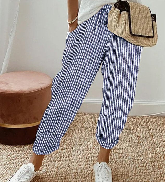 Céleste | Pantalon Fluide Confort Élégant