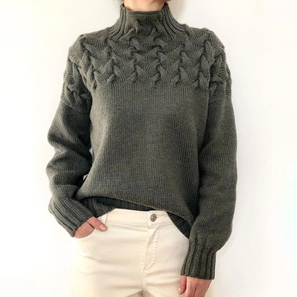 Elena | Pull Col Roulé Douillet