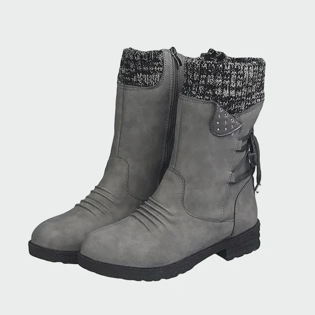 Bottines élégantes en daim