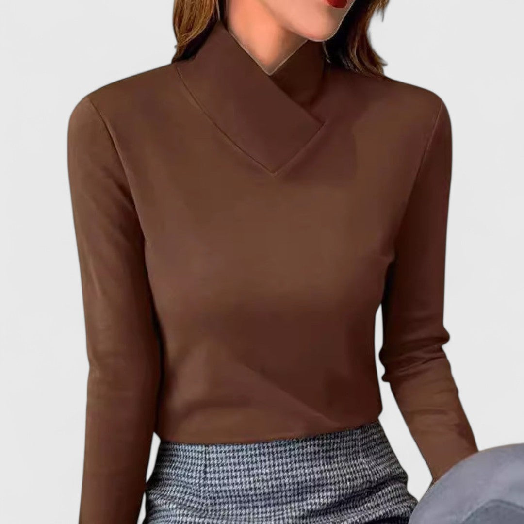 Clair | Pull Chic Col Montant