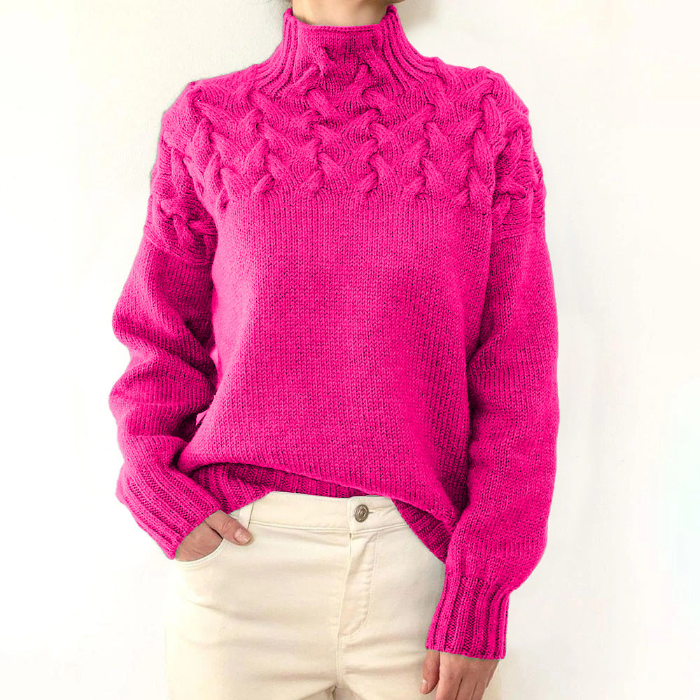 Elena | Pull Col Roulé Douillet
