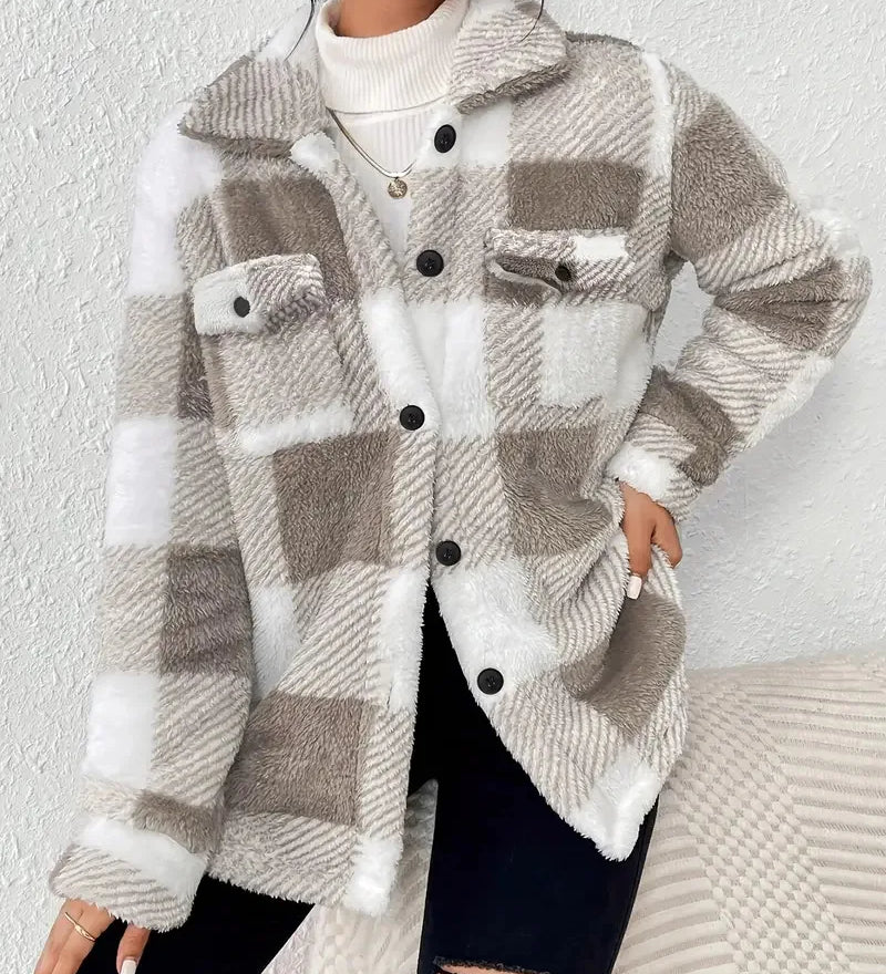 Martin | Veste Polaire Carreaux Chic