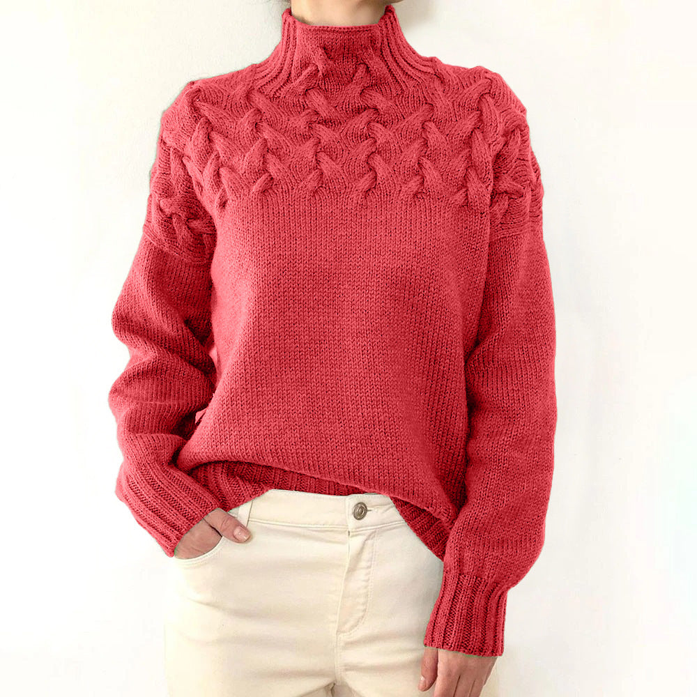 Elena | Pull Col Roulé Douillet