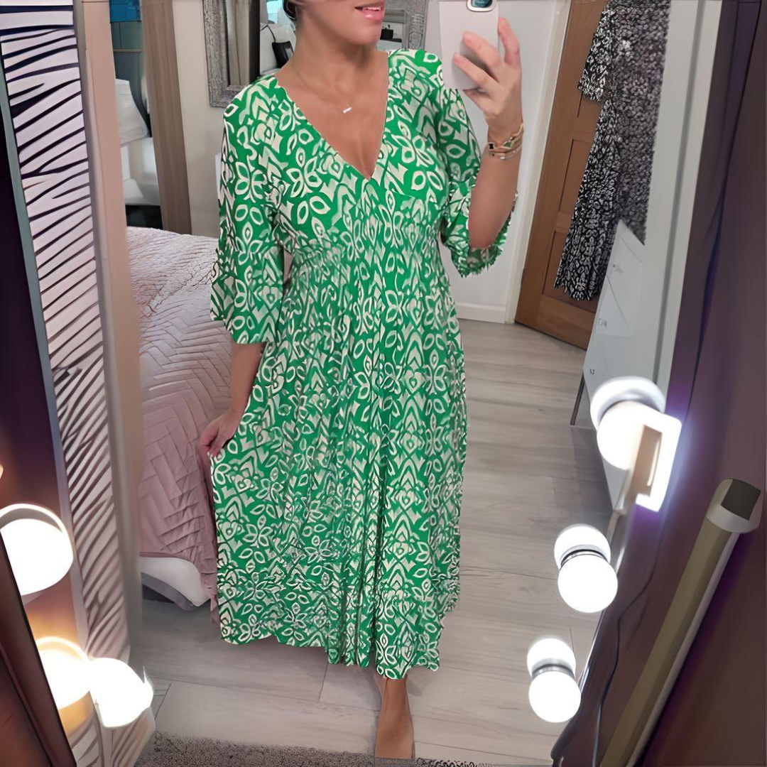 Lillia - Robe Imprimée Boho
