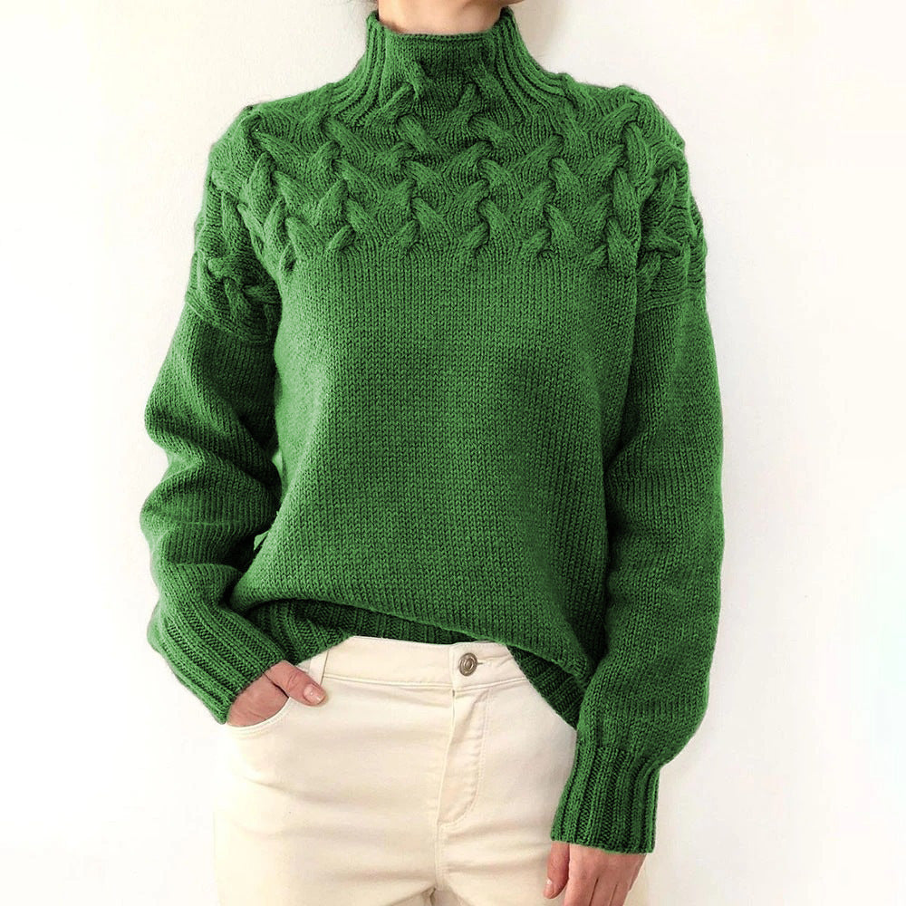 Elena | Pull Col Roulé Douillet