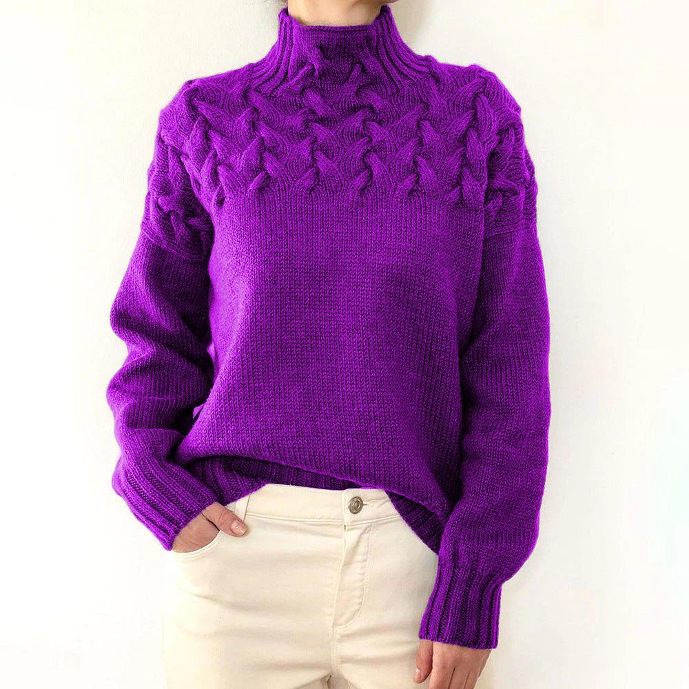 Elena | Pull Col Roulé Douillet
