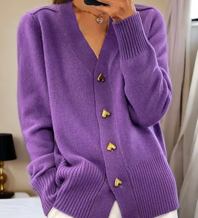 Amy | Cardigan Raffiné en Tricot